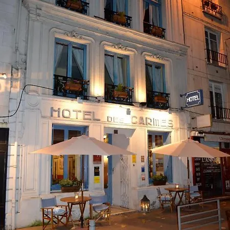Hotel Des Carmes - Rouen Hotel 2*